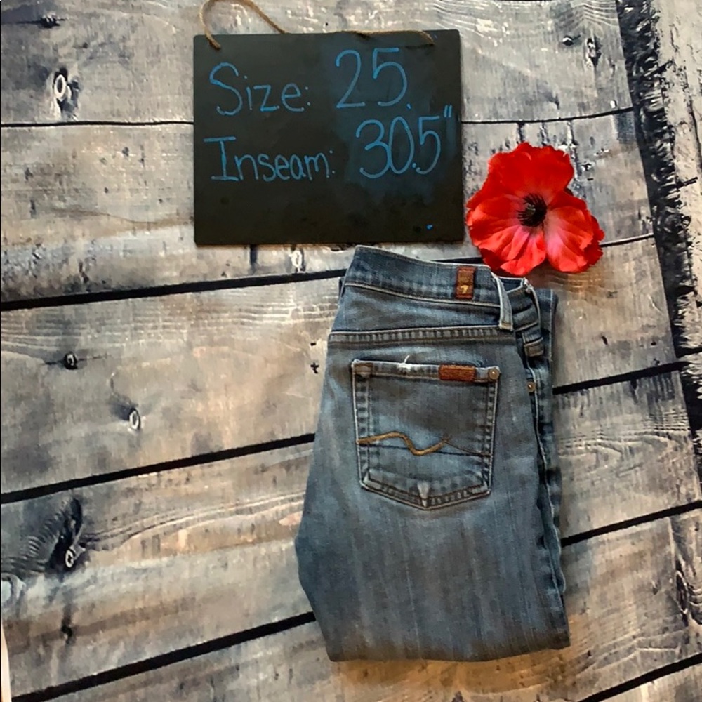 7 For All Mankind Jeans Size 25